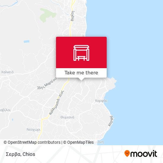 Σερβα map