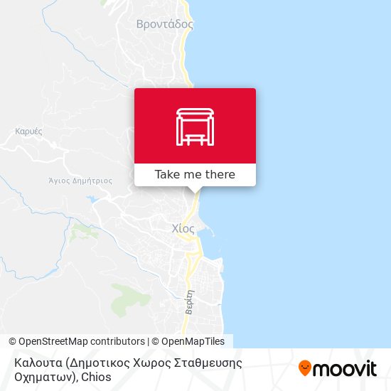 Καλουτα (Δημοτικος Χωρος Σταθμευσης Οχηματων) map