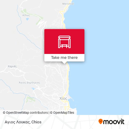 Αγιος Λουκας map