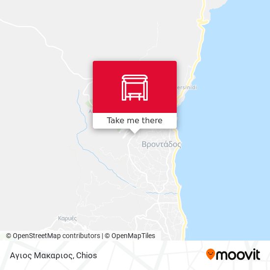 Αγιος Μακαριος map