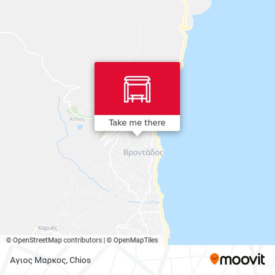 Αγιος Μαρκος map