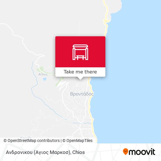 Ανδρονικου (Αγιος Μαρκοσ) map