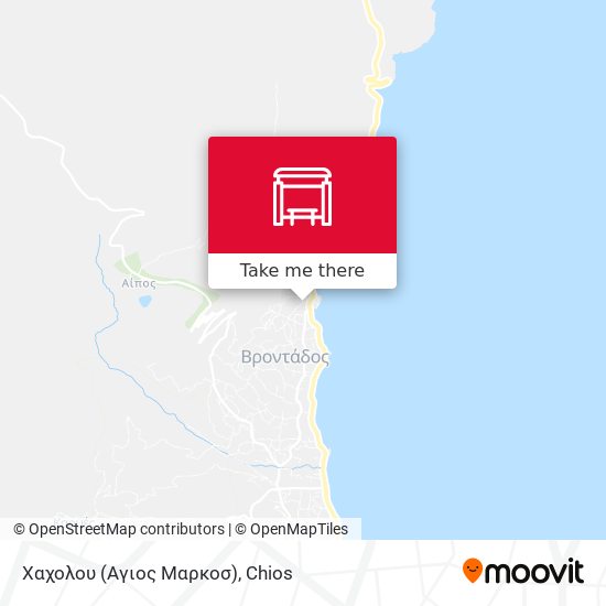 Χαχολου (Αγιος Μαρκοσ) map