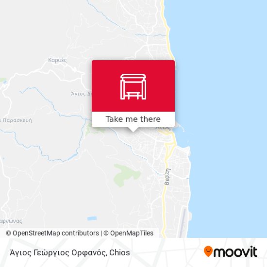 Άγιος Γεώργιος Ορφανός map