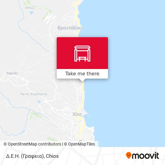 Δ.Ε.Η. (Γραφεια) map