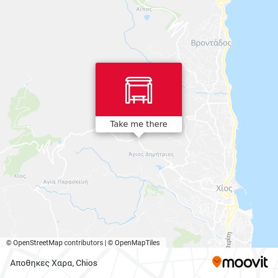 Αποθηκες Χαρα map