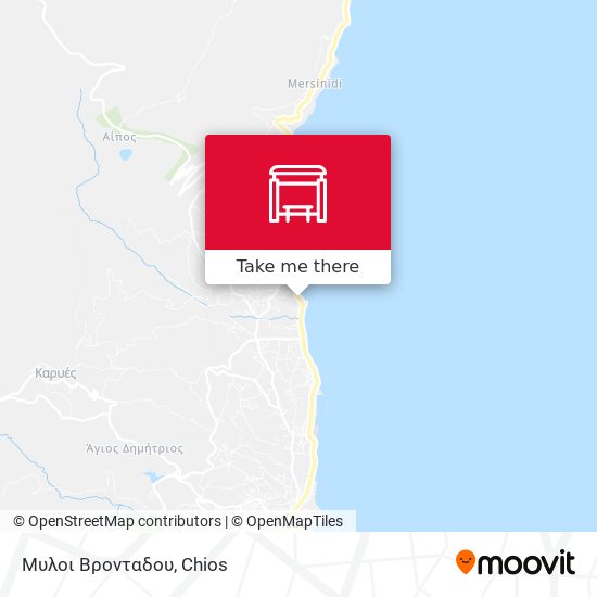 Μυλοι Βρονταδου map