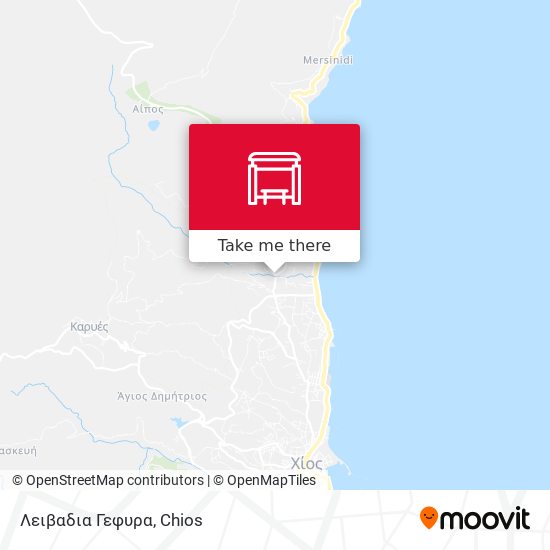 Λειβαδια Γεφυρα map