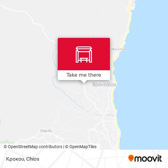 Κροκου map