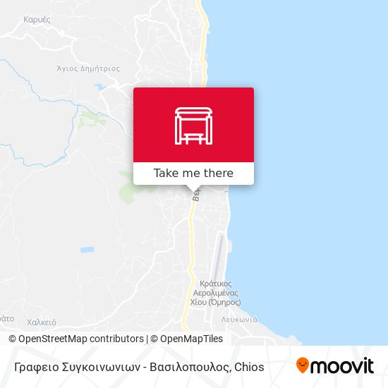 Γραφειο Συγκοινωνιων - Βασιλοπουλος map