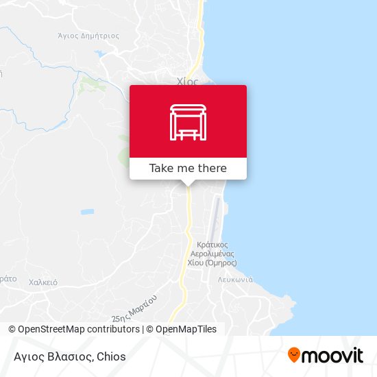 Αγιος Βλασιος map