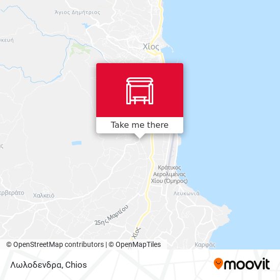 Λωλοδενδρα map