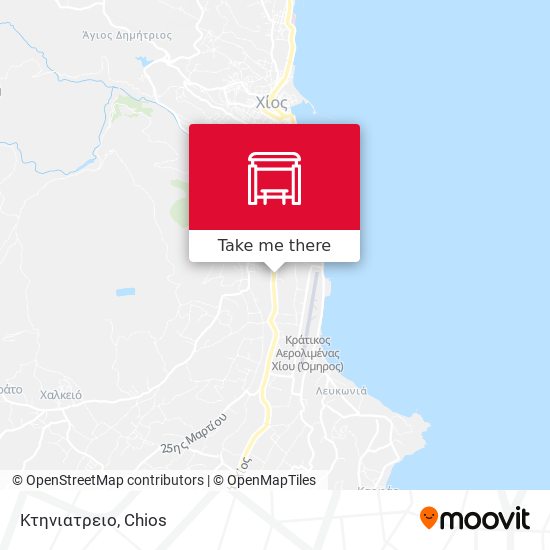 Κτηνιατρειο map
