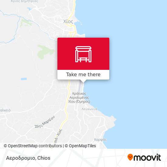 Αεροδρομιο map