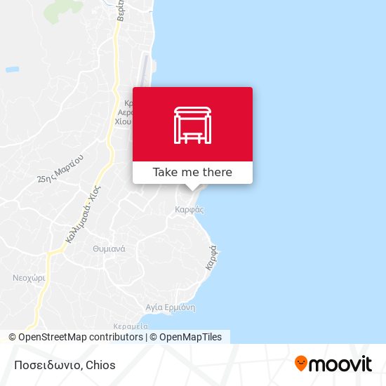 Ποσειδωνιο map