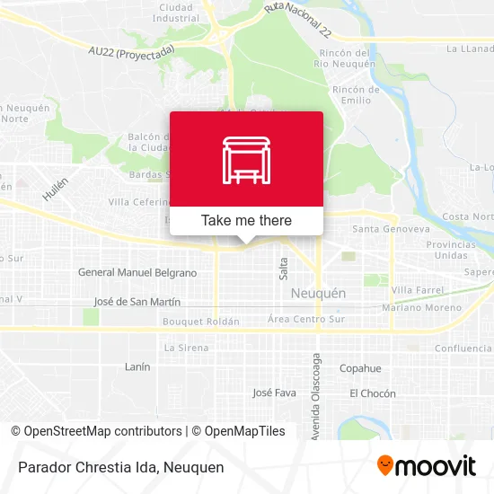 Parador Chrestia Ida map