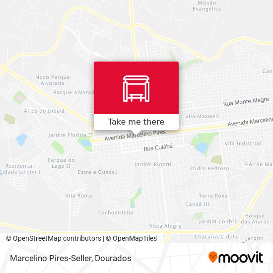 Marcelino Pires-Seller map