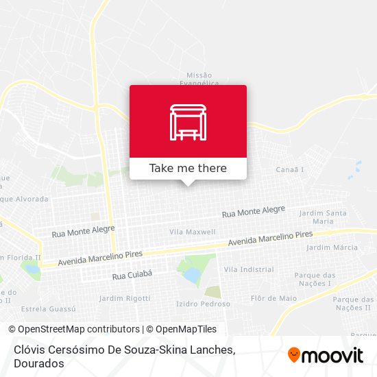 Clóvis Cersósimo De Souza-Skina Lanches map