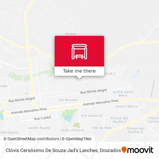 Clóvis Cersósimo De Souza-Jad's Lanches map