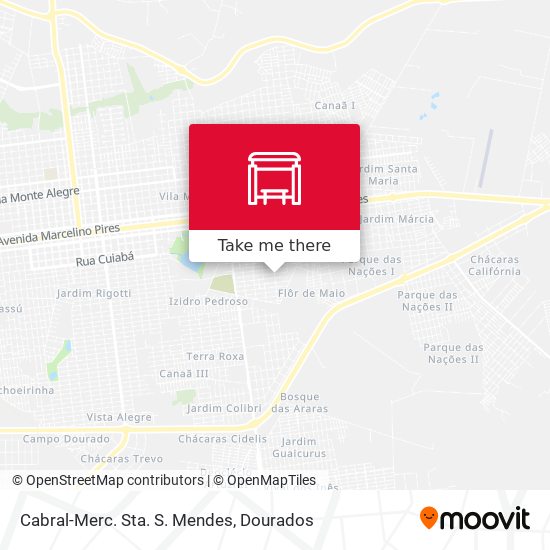 Cabral-Merc. Sta. S. Mendes map