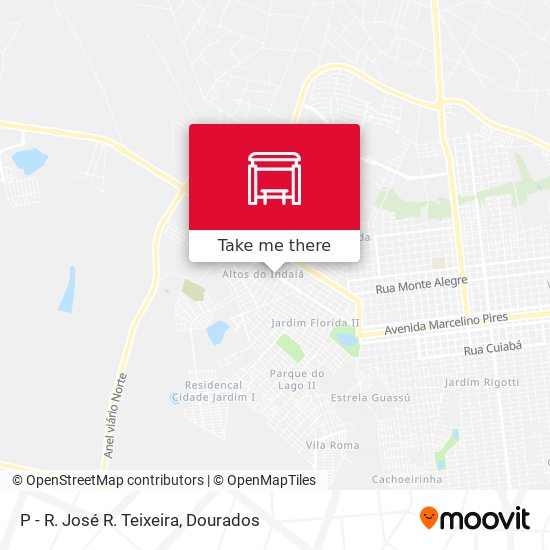 P  - R. José R. Teixeira map