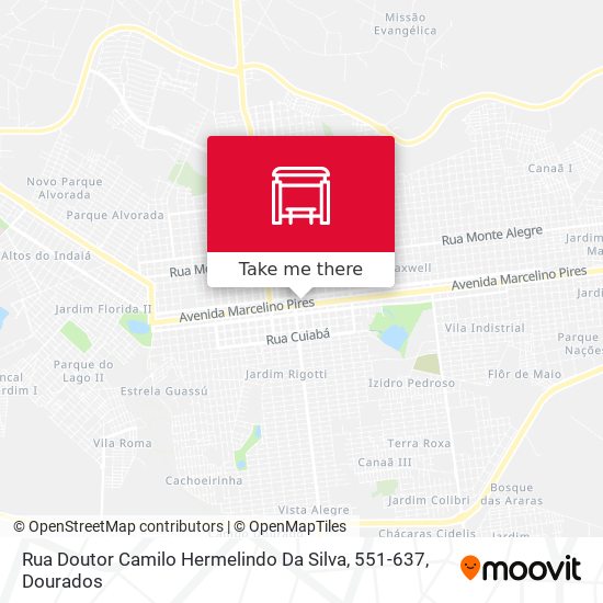 Rua Doutor Camilo Hermelindo Da Silva, 551-637 map