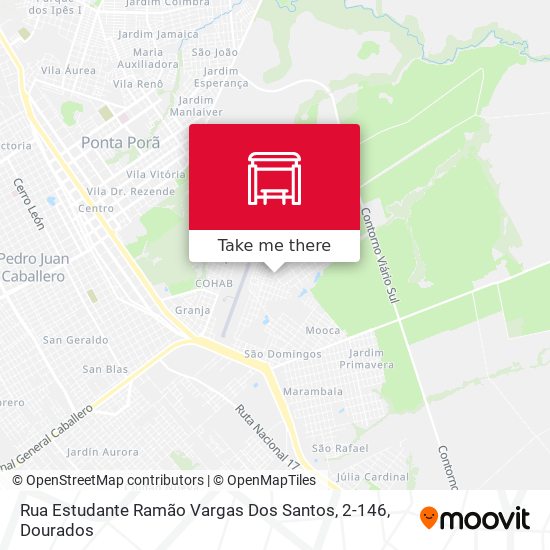 Rua Estudante Ramão Vargas Dos Santos, 2-146 map
