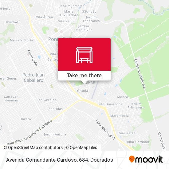 Avenida Comandante Cardoso, 684 map