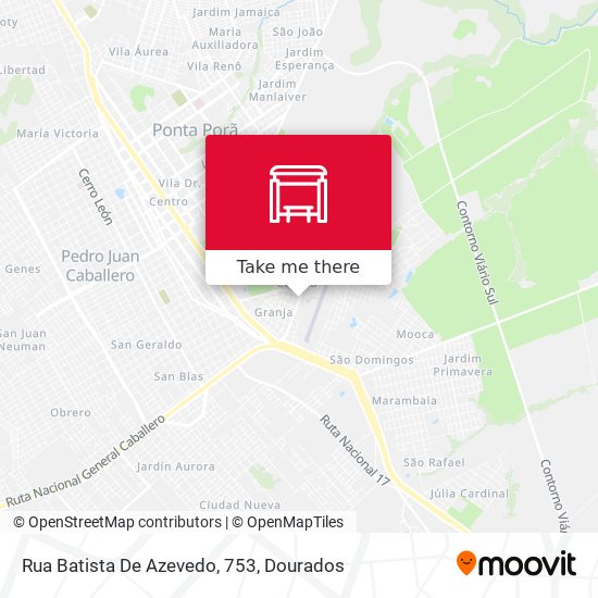 Rua Batista De Azevedo, 753 map