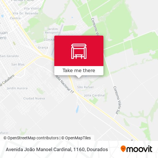 Avenida João Manoel Cardinal, 1160 map