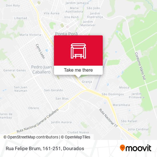 Rua Felipe Brum, 161-251 map