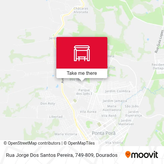 Rua Jorge Dos Santos Pereira, 749-809 map