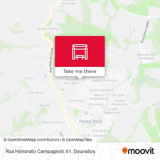 Rua Hónorato Campagnoli, 61 map
