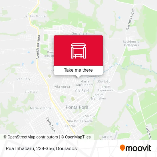Rua Inhacaru, 234-356 map