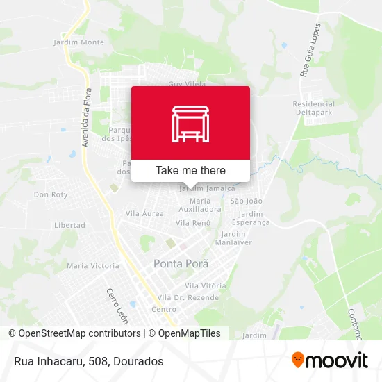 Rua Inhacaru, 508 map