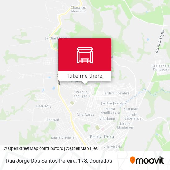 Rua Jorge Dos Santos Pereira, 178 map