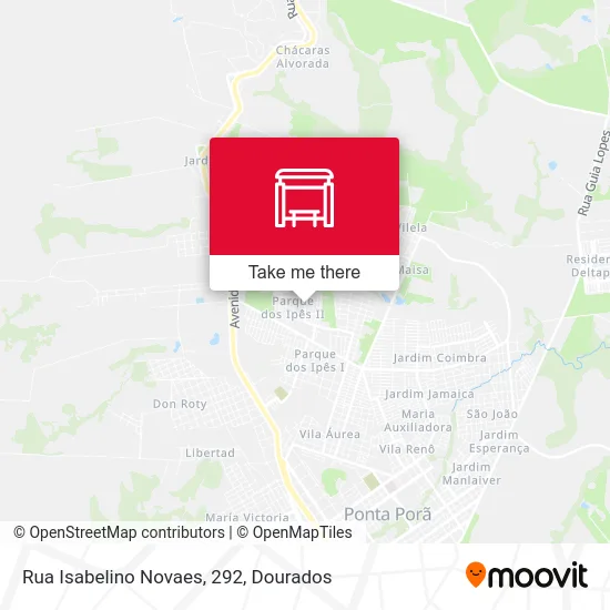 Rua Isabelino Novaes, 292 map