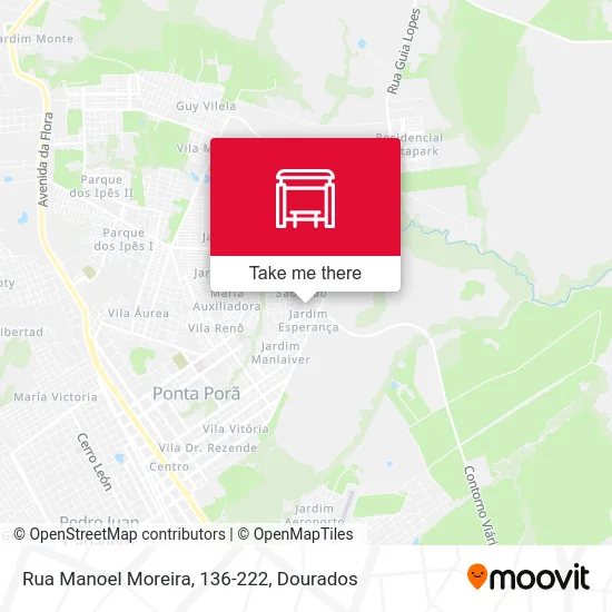 Rua Manoel Moreira, 136-222 map