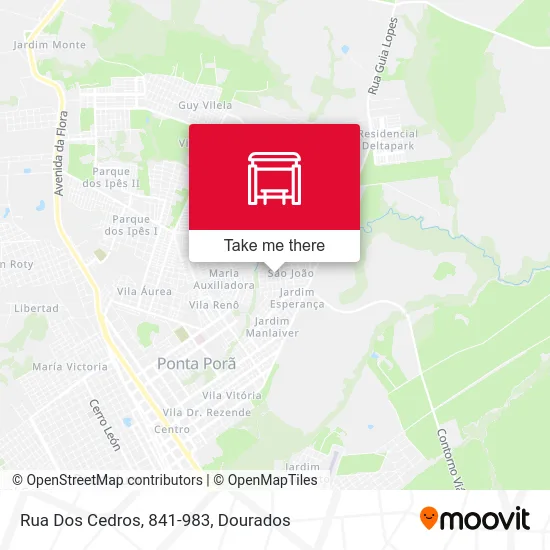 Rua Dos Cedros, 841-983 map