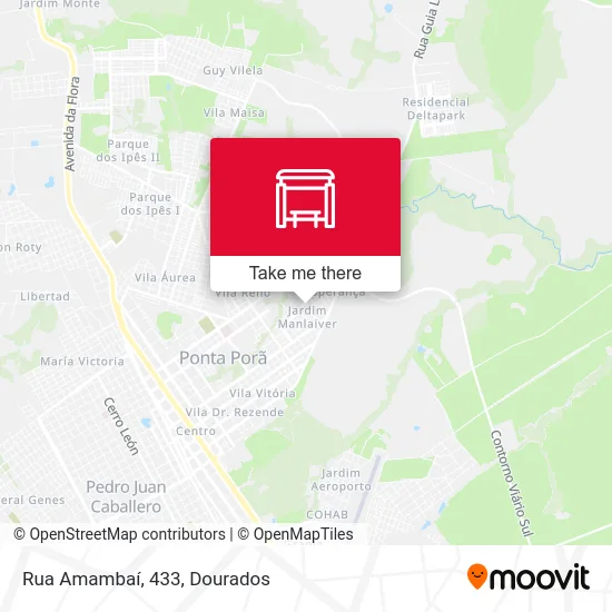 Rua Amambaí, 433 map