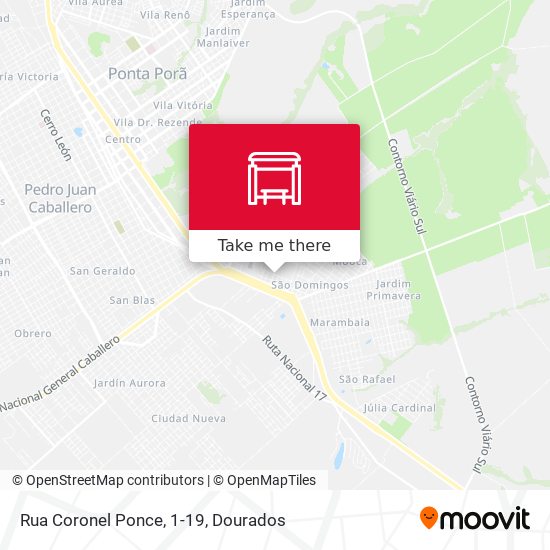Rua Coronel Ponce, 1-19 map