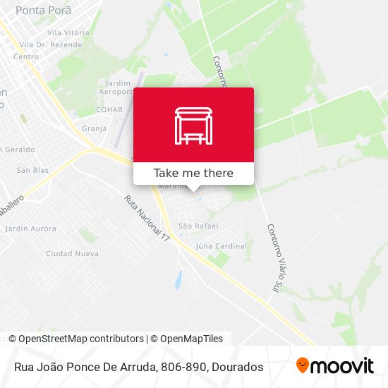 Rua João Ponce De Arruda, 806-890 map