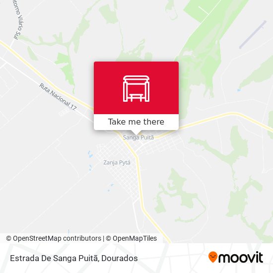 Estrada De Sanga Puitã map