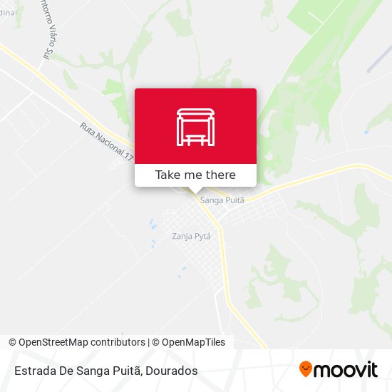 Estrada De Sanga Puitã map