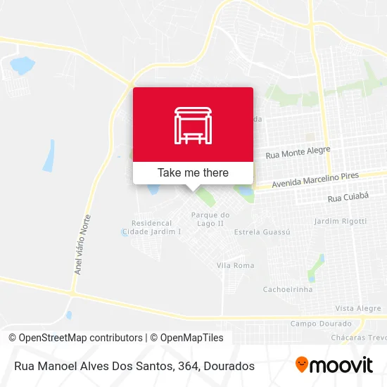 Rua Manoel Alves Dos Santos, 364 map