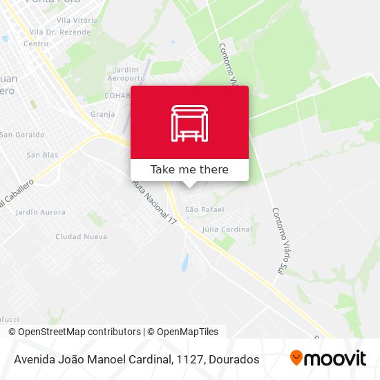 Avenida João Manoel Cardinal, 1127 map