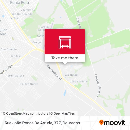 Rua João Ponce De Arruda, 377 map