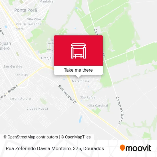 Rua Zeferindo Dávila Monteiro, 375 map