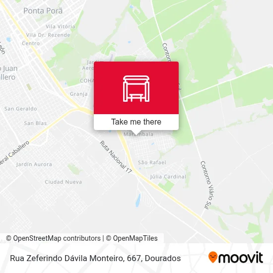 Rua Zeferindo Dávila Monteiro, 667 map