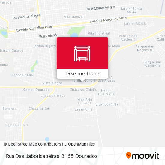 Rua Das Jaboticabeiras, 3165 map
